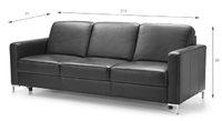 Basic sofa 3 klasyczna