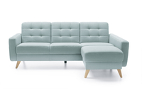 Nappa narożnik 3FL miętowy