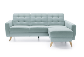 Nappa narożnik 3FL miętowy